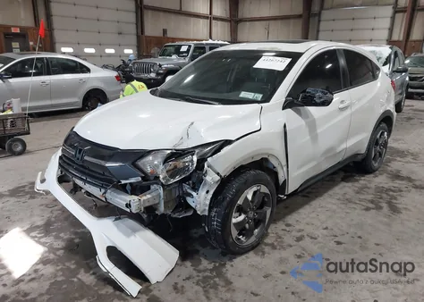 2018 Honda Hr-V Ex z USA, uszkodzony, nr VIN 3CZRU6H50JM724083